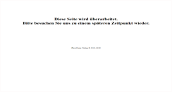 Desktop Screenshot of physchem-verlag.de